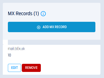 DNS MX record