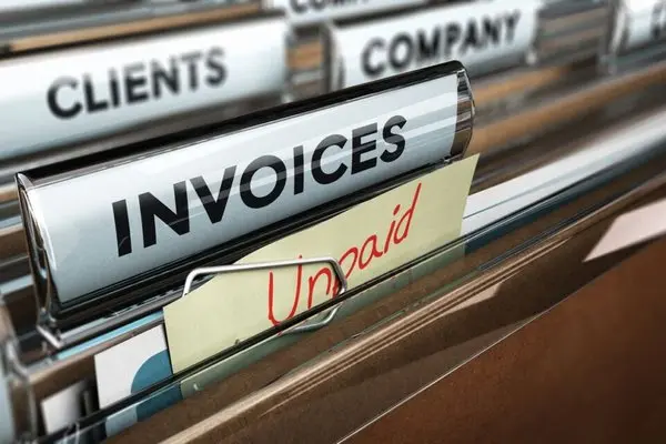 Unpaid invoices