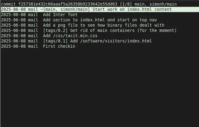 Tog repository browser