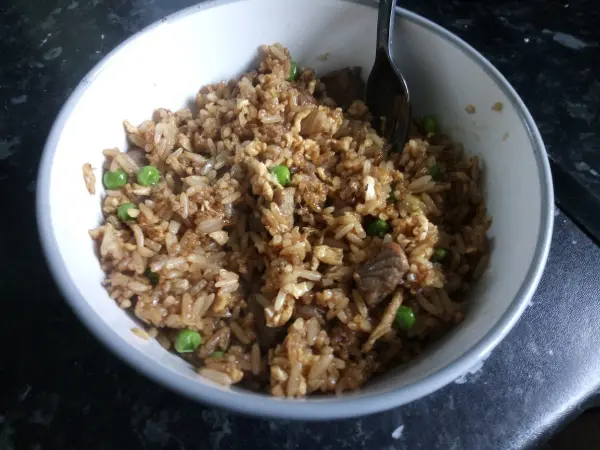 Beef fried rice