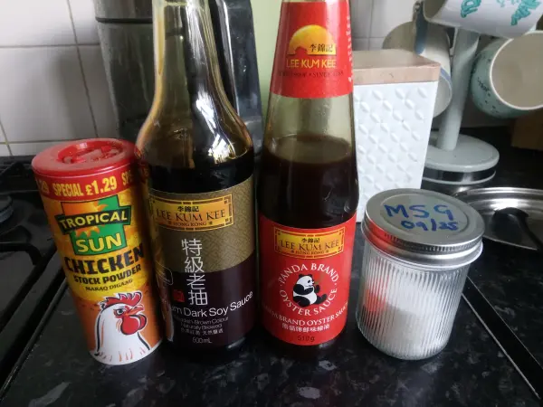 Special fried rice ingredients