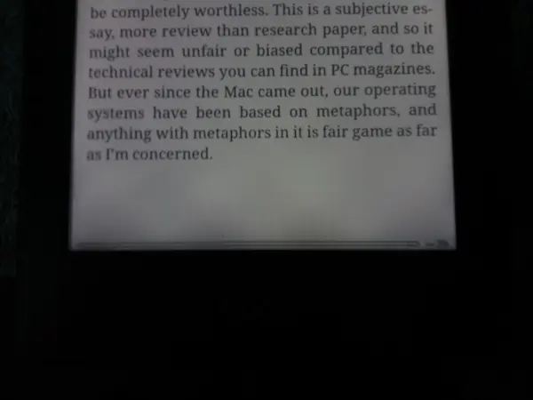 More shadows from light