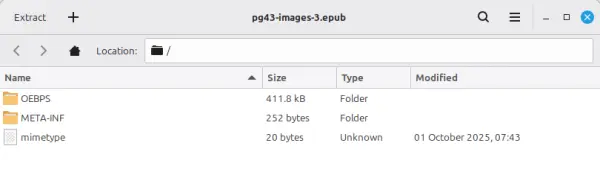 EPUB archive