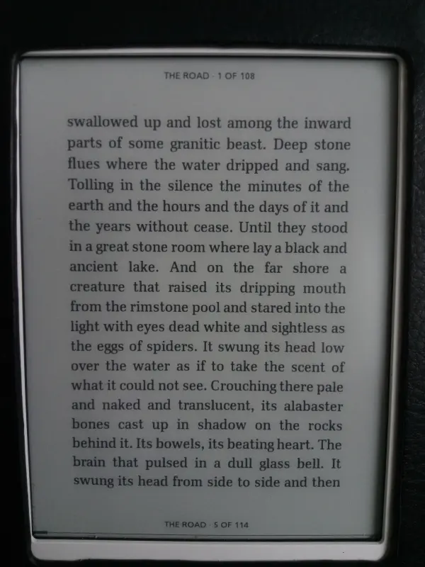 Kobo Mini with Ibis font